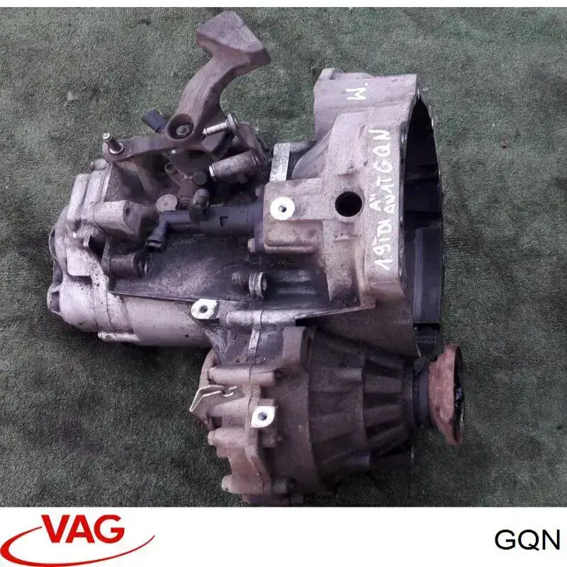Caixa de Mudança montada (caixa mecânica de velocidades) VAG GQN preço, a partir de 1680,43 USD