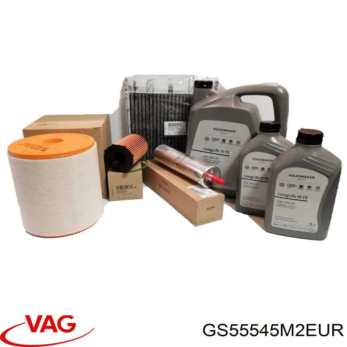 Óleo para motor VAG GS55545M2EUR preço, a partir de 27,35 USD