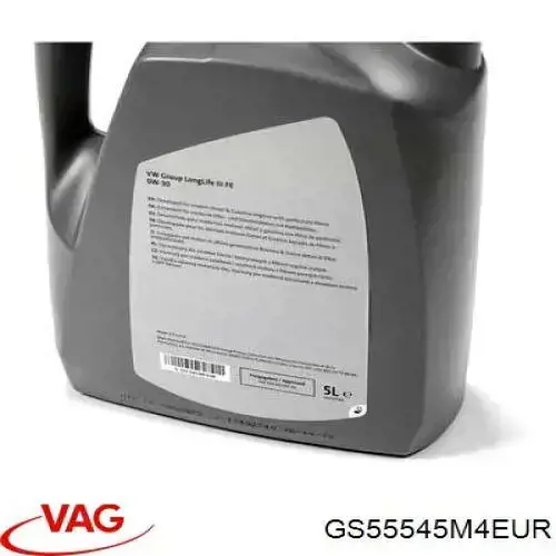 Óleo para motor VAG GS55545M4EUR