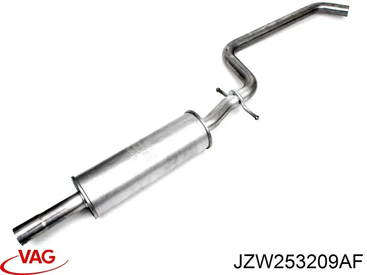 Silenciador, parte central VAG JZW253209AF preço, a partir de 151,47 USD