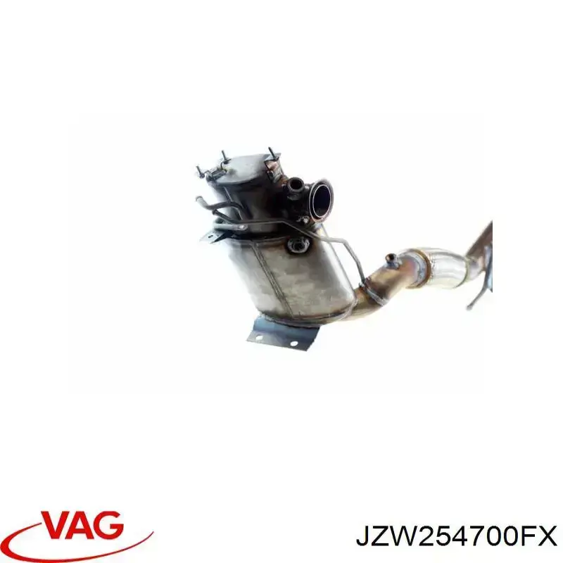 Filtro de partículas do sistema dos gases de escape VAG JZW254700FX preço, a partir de 642,52 USD