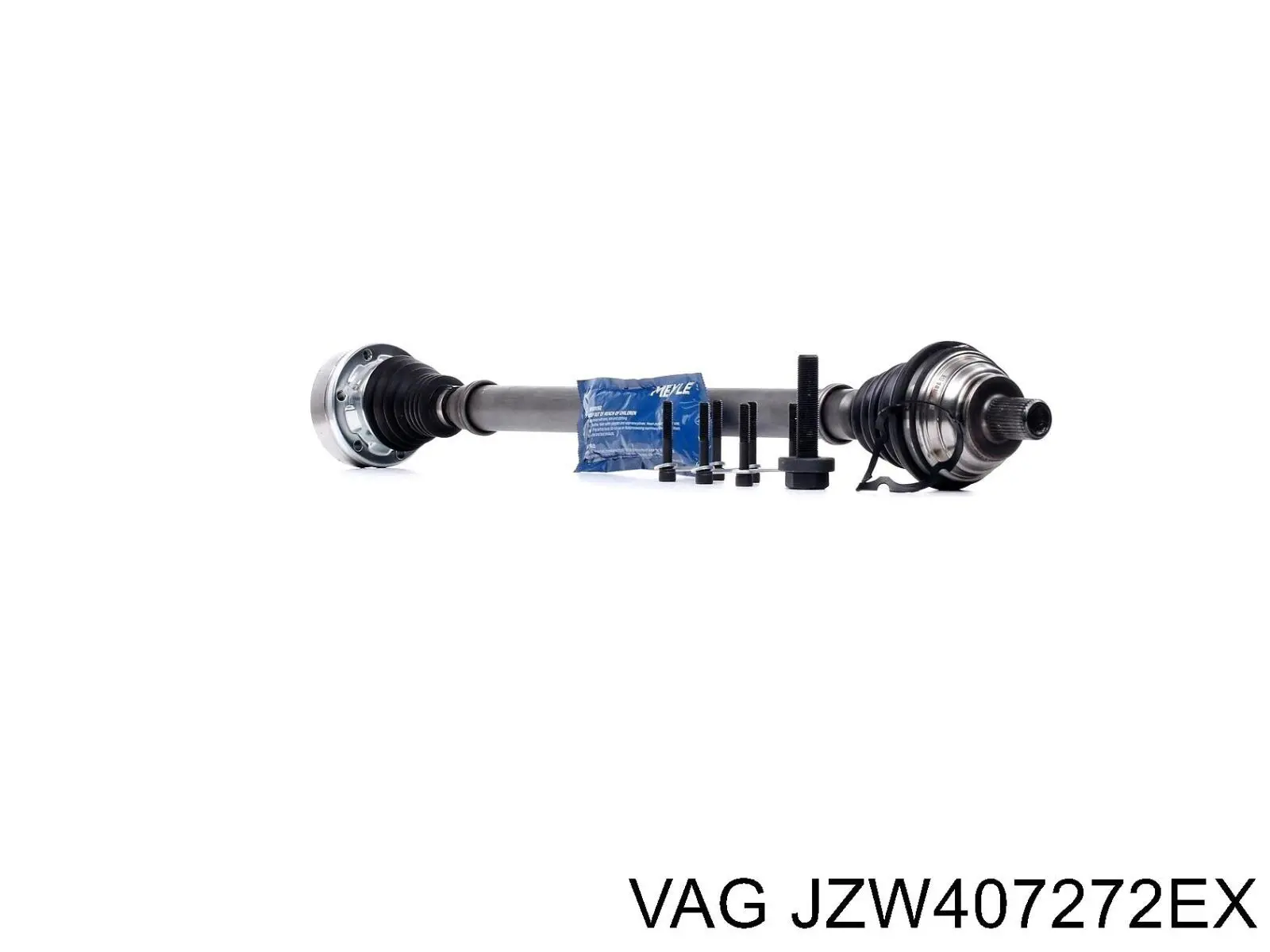 JZW407272EX VAG Semieixo (acionador) dianteiro direito