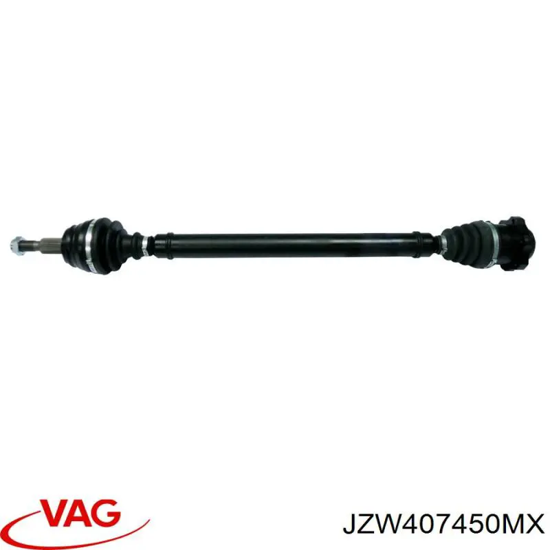 JZW407450MX VAG Semieixo (acionador) dianteiro direito