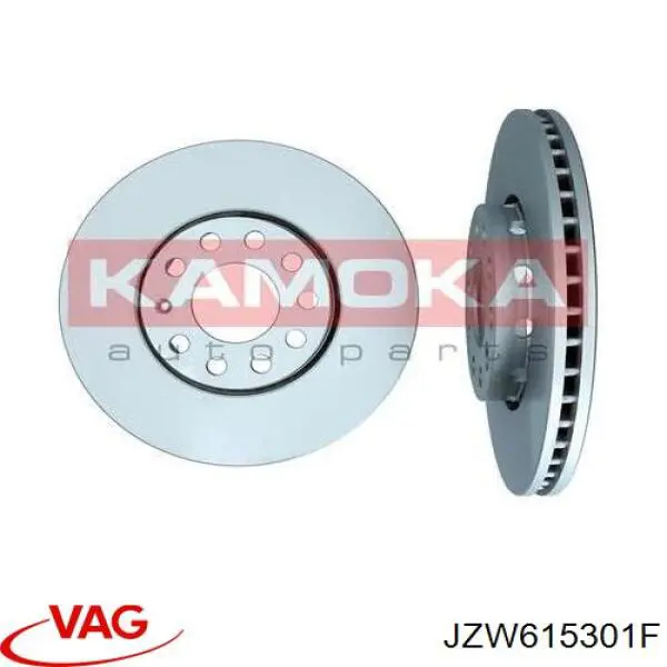 Compre JZW615301F VAG Disco do freio dianteiro