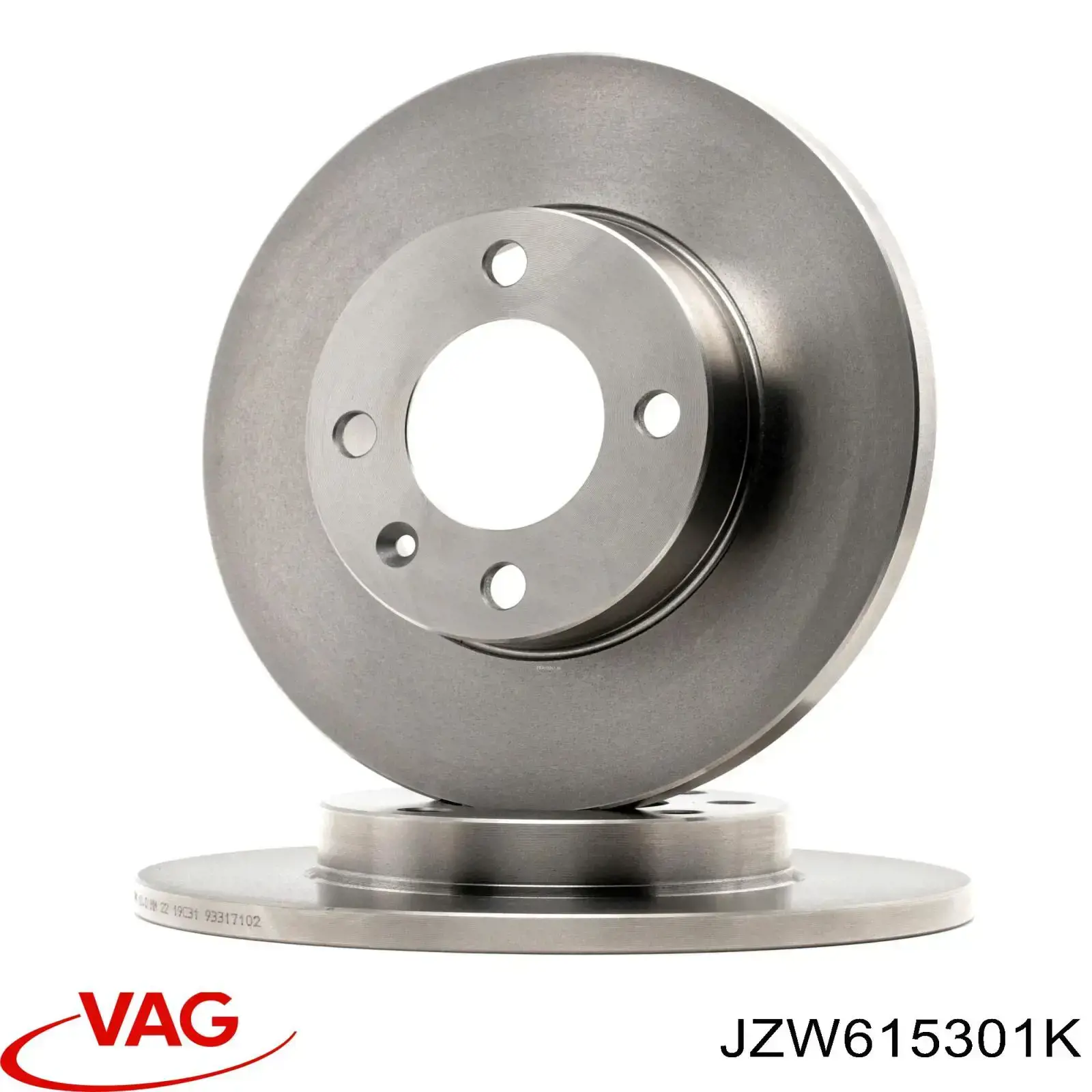 Compre JZW615301K VAG Disco do freio dianteiro