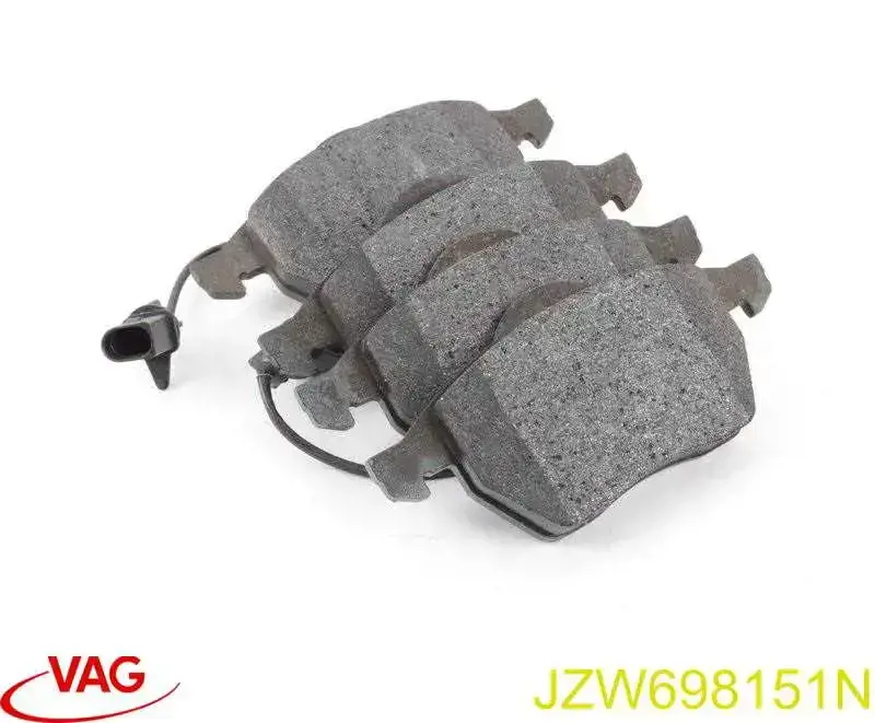 Sapatas do freio dianteiras de disco VAG JZW698151N preço, a partir de 46,05 USD
