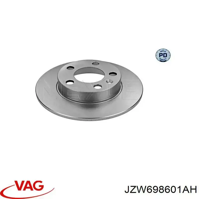 Disco do freio traseiro VAG JZW698601AH preço, a partir de 138,51 USD