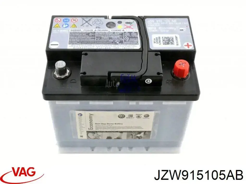 Bateria recarregável (PILHA) VAG JZW915105AB preço, a partir de 220,90 USD