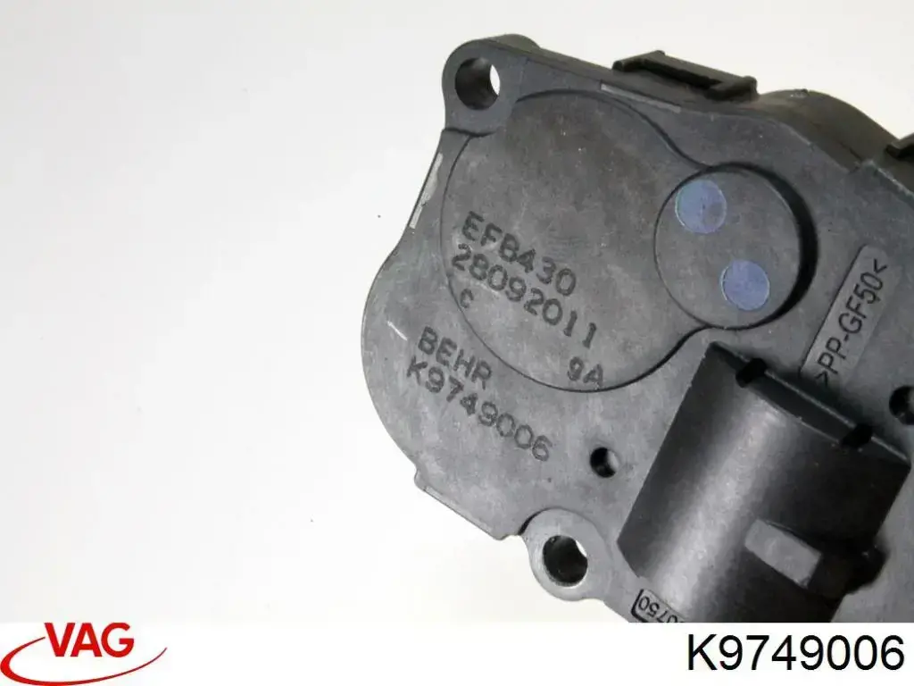 Motor de comporta de recirculação de ar VAG K9749006