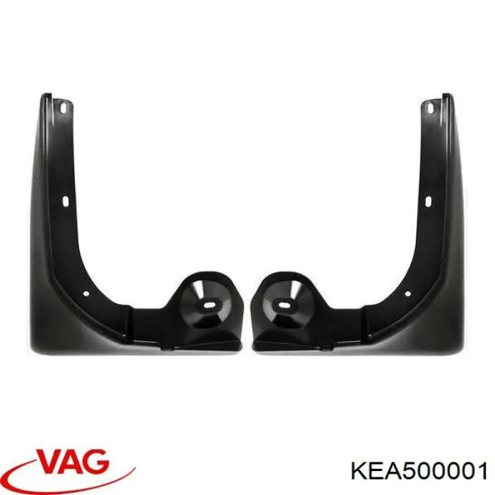 Protetores de lama dianteiros, kit VAG KEA500001 preço, a partir de 31,20 USD