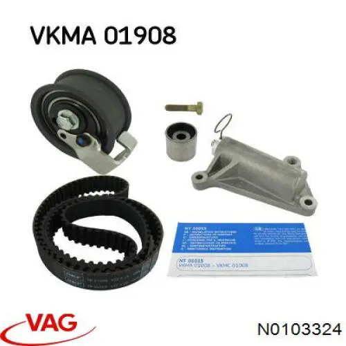 Correia do mecanismo de distribuição de gás, kit VAG N0103324 preço, a partir de 1,45 USD