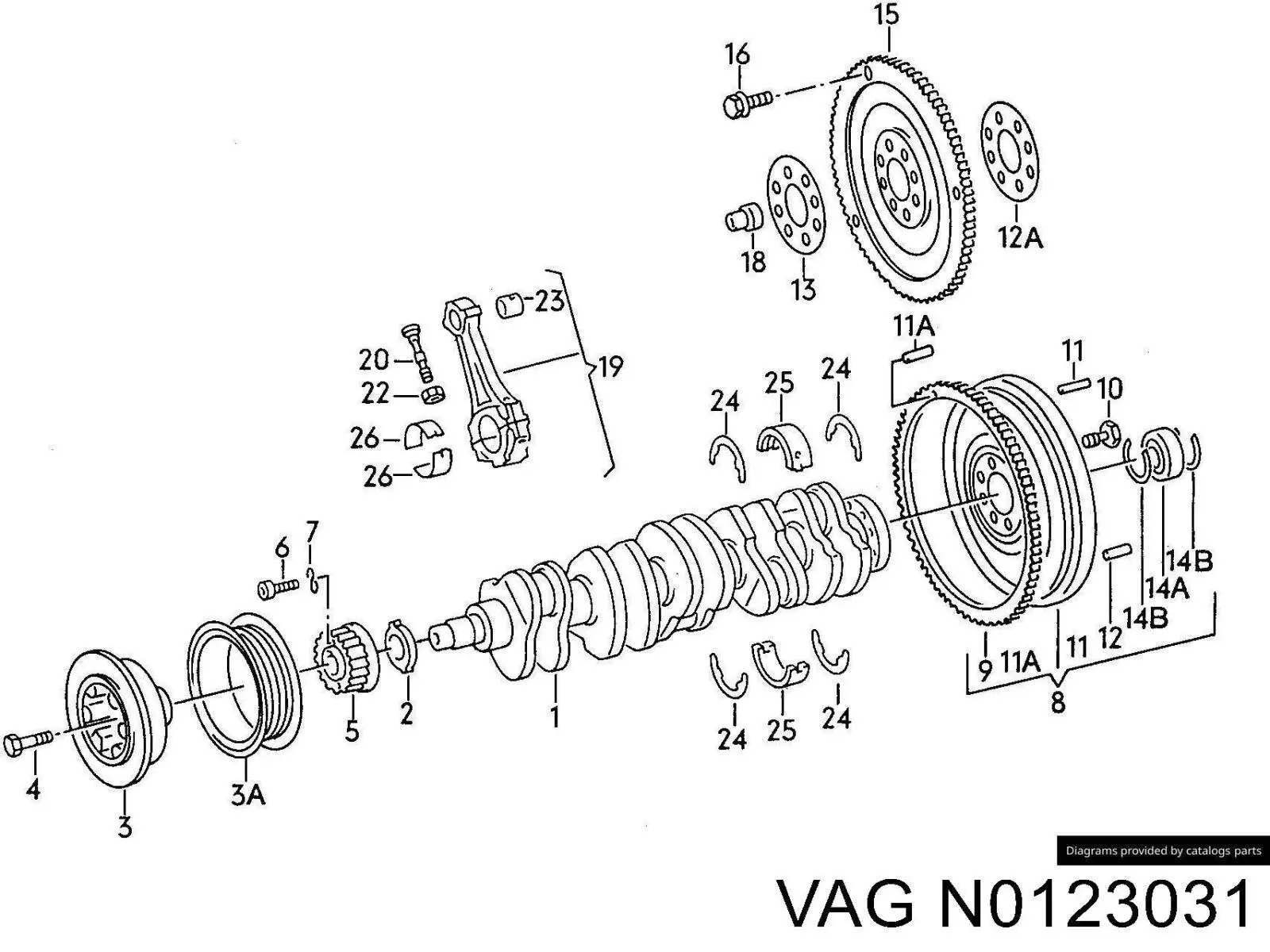  VAG N0123031 preço, a partir de 2,00 USD