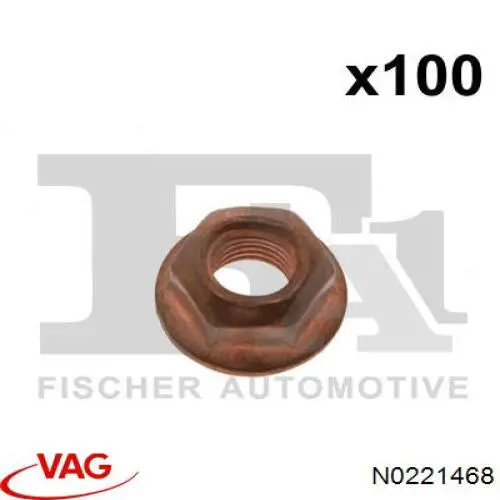 N0221468 VAG Parafuso (porca) de fixação