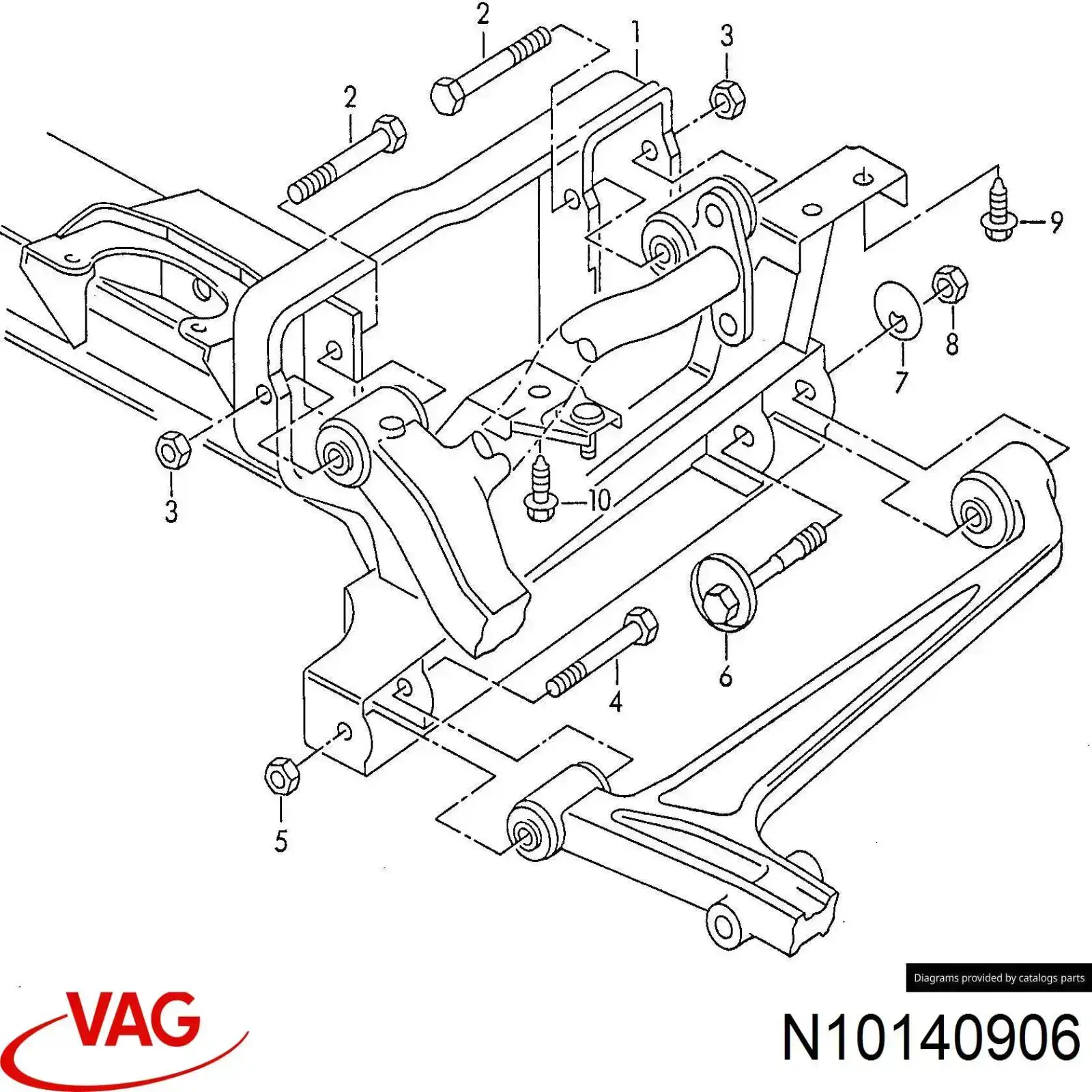  VAG N10140906 preço, a partir de 5,71 USD