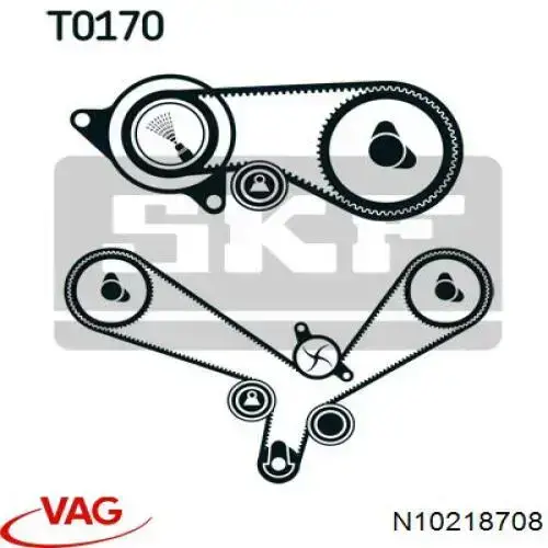 Parafuso (porca) de fixação Porsche N0111633 preço, a partir de 3,15 USD