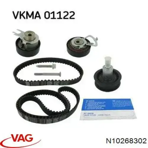 Correia do mecanismo de distribuição de gás, kit VAG N10268302 preço, a partir de 1,88 USD