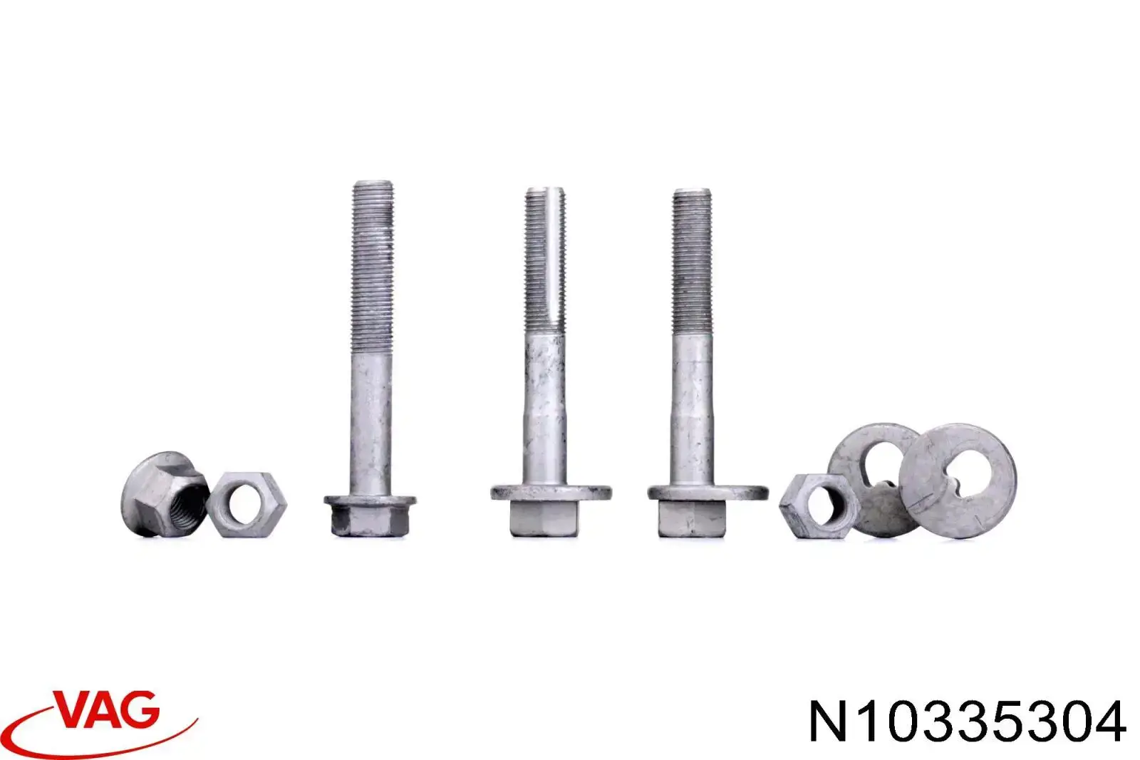 N10335302 VAG Porca de parafuso de fixação de braço oscilante dianteiro inferior