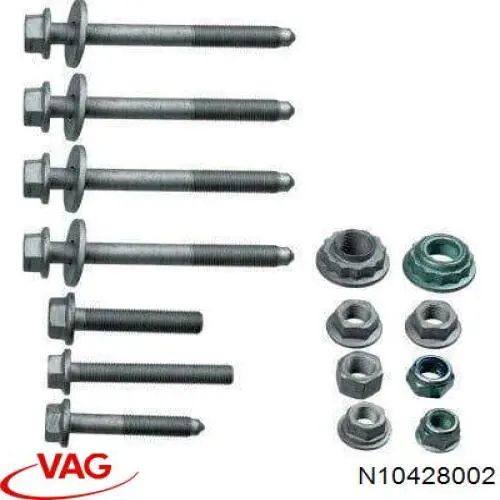 Parafuso de fixação de braço oscilante dianteiro, inferior VAG N10428002 preço, a partir de 6,15 USD