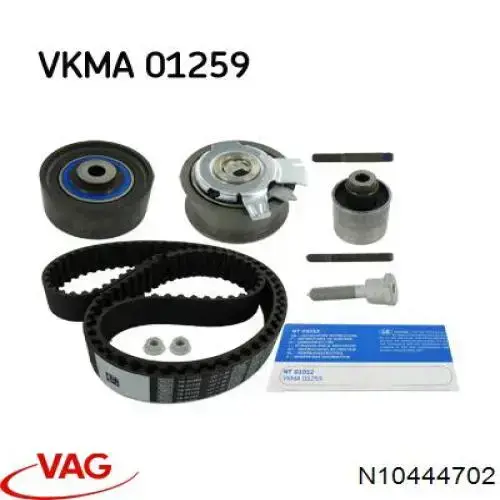 Correia do mecanismo de distribuição de gás, kit VAG N10444702 preço, a partir de 11,13 USD