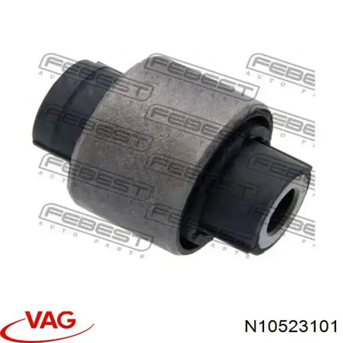 N10523101 VAG Parafuso de fixação do braço oscilante inferior traseiro, externo