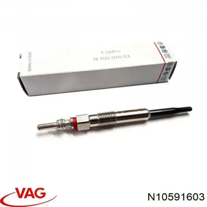 Vela de incandescência VAG N10591603 preço, a partir de 18,60 USD
