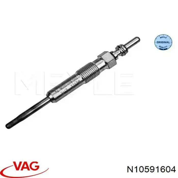 Vela de incandescência VAG N10591604 preço, a partir de 36,42 USD
