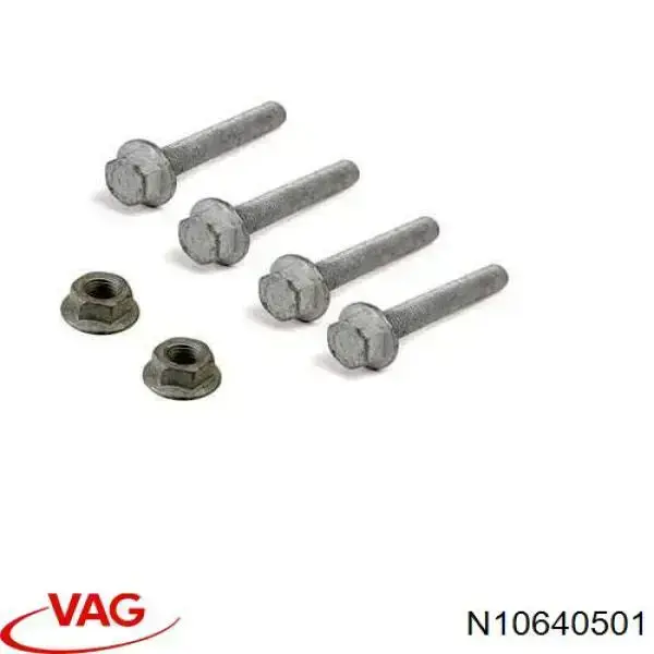 Parafuso de fixação do braço oscilante inferior traseiro VAG N10640501 preço, a partir de 6,12 USD