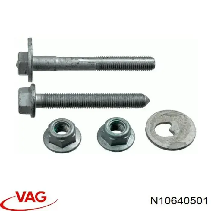 Parafuso de fixação do braço oscilante inferior traseiro Porsche N10640501 preço, a partir de 7,01 USD
