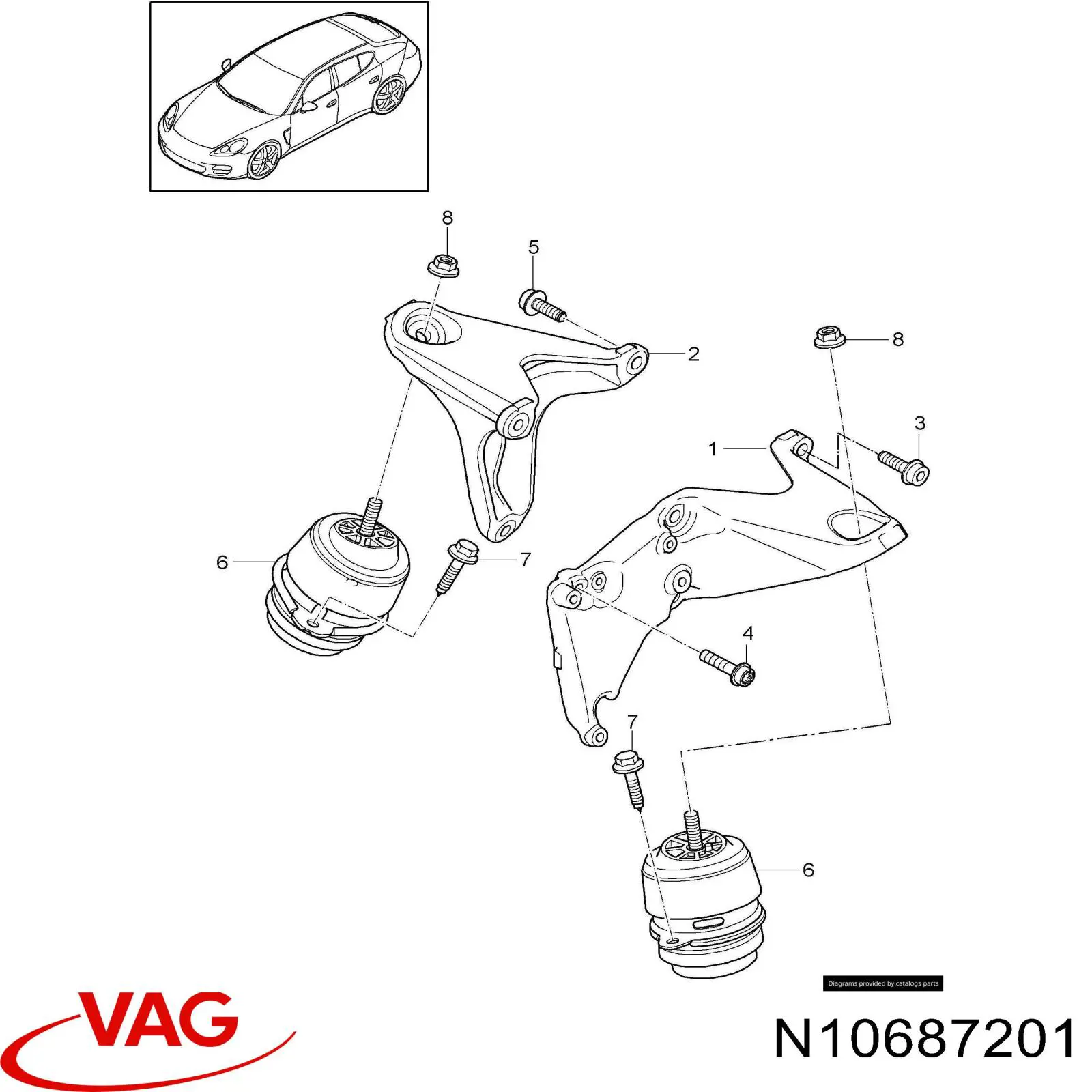  VAG N10687201 preço, a partir de 5,07 USD