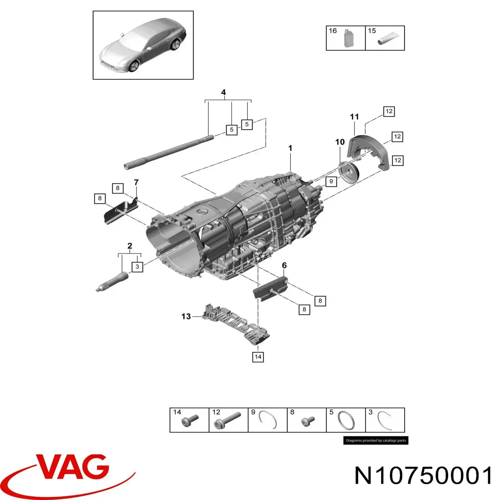  VAG N10750001 preço, a partir de 1,95 USD