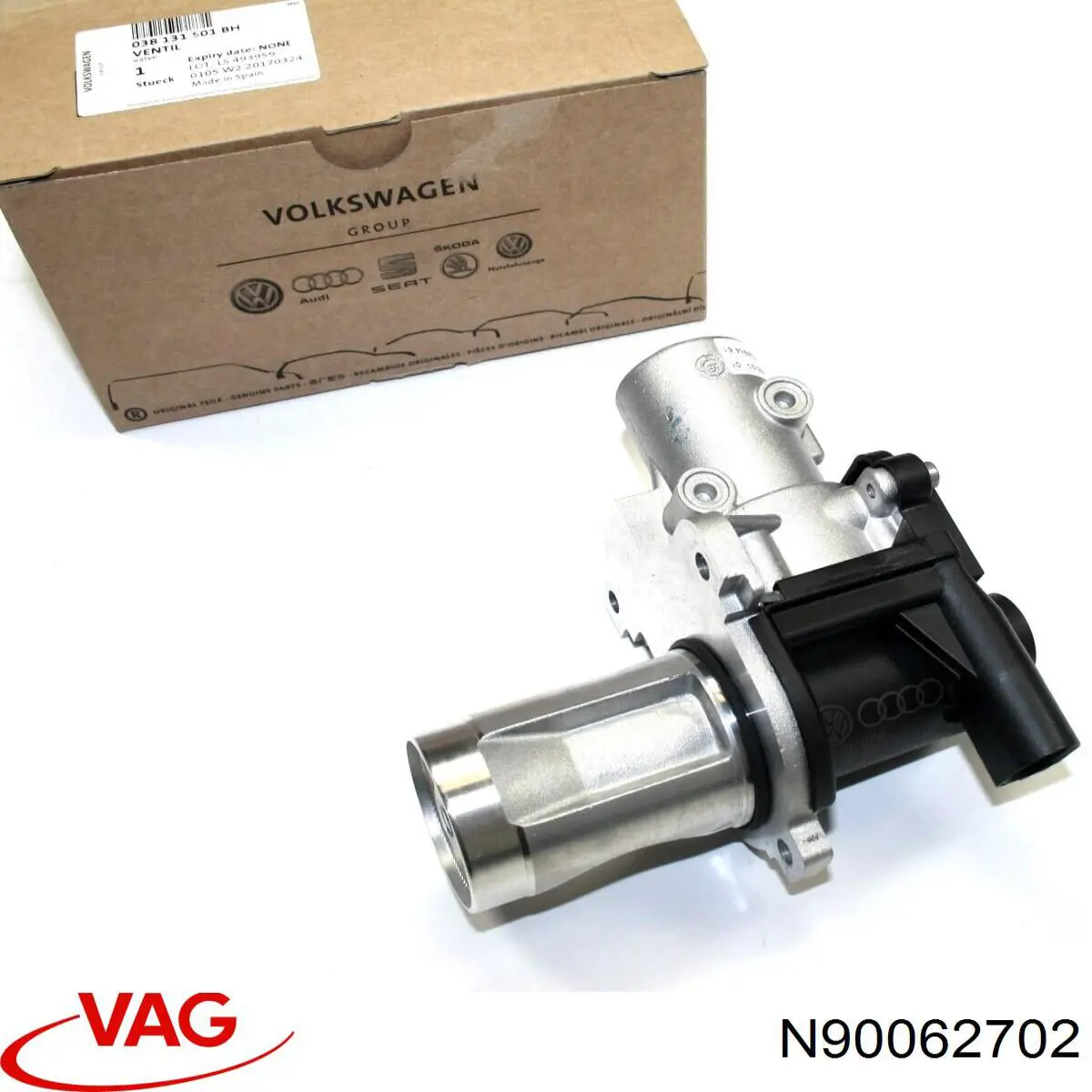 Compre N90062702 Porsche Vedante de válvula EGR de recirculação