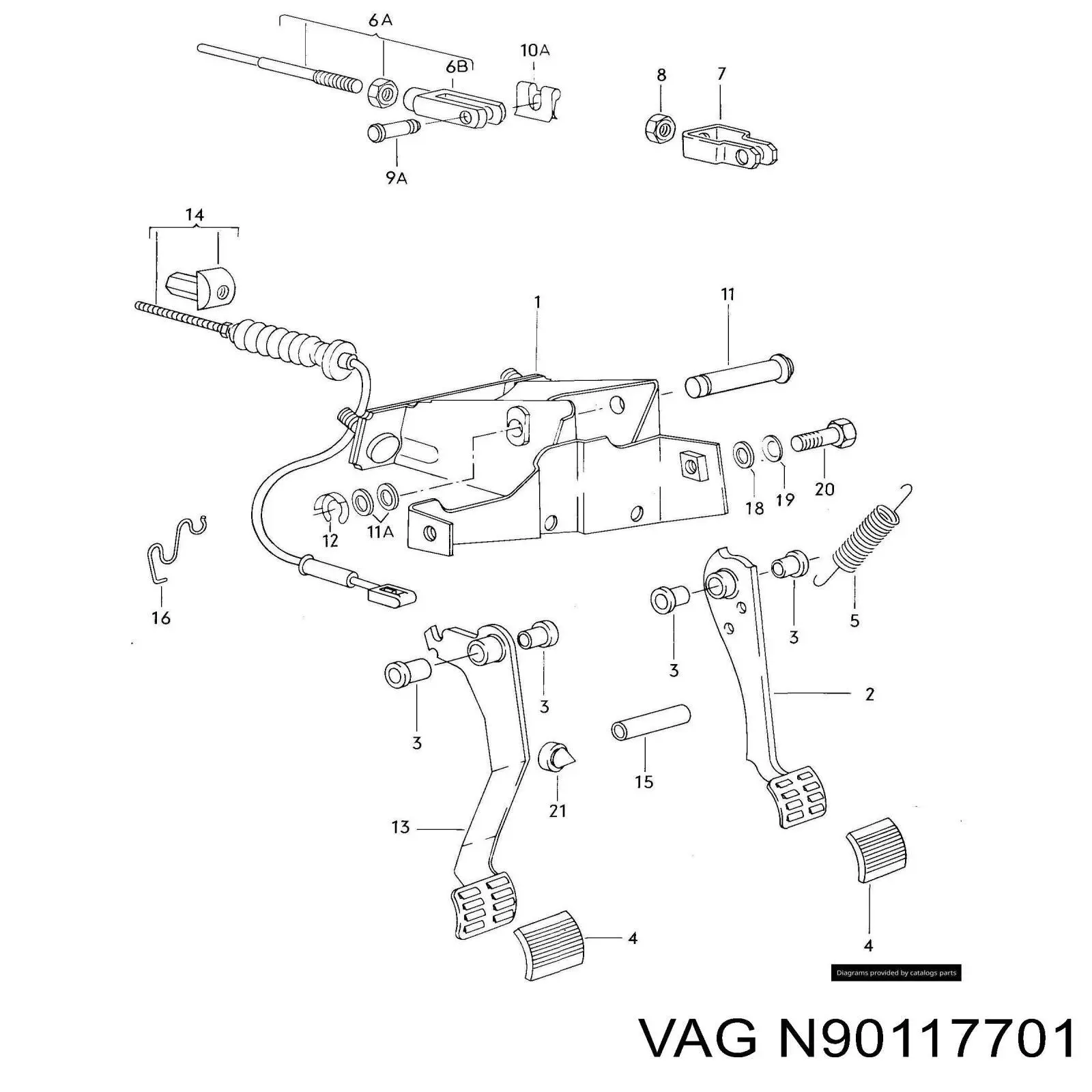  VAG N90117701 preço, a partir de 1,72 USD