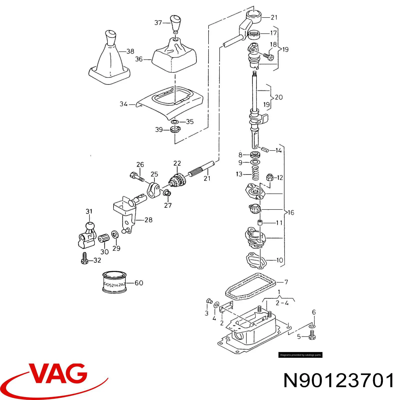  VAG N90123701 preço, a partir de 4,31 USD