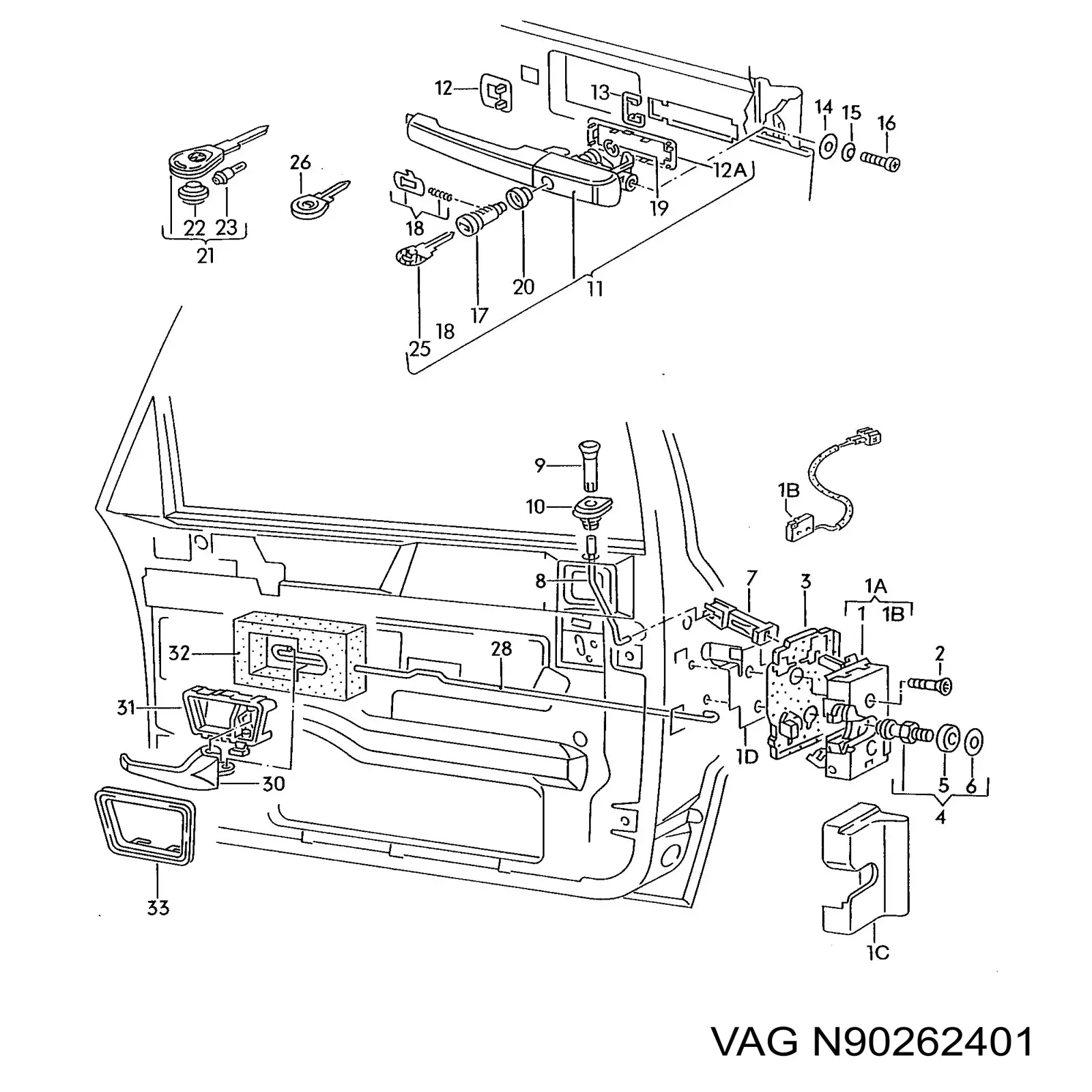 Pilha seca de berloque VAG N90262401 preço, a partir de 8,41 USD