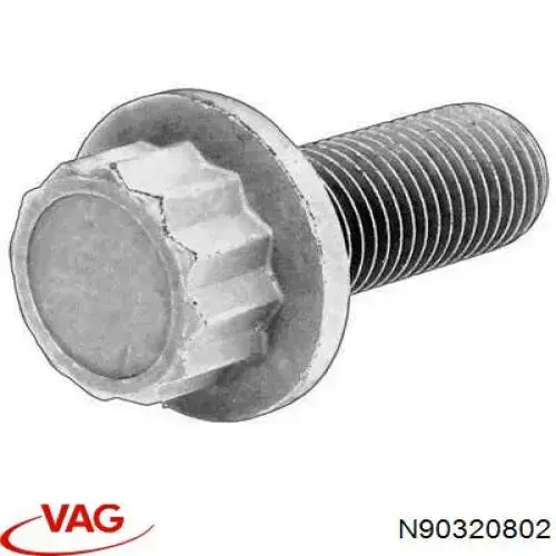 Parafuso da polia de cambota VAG N90320802 preço, a partir de 9,45 USD