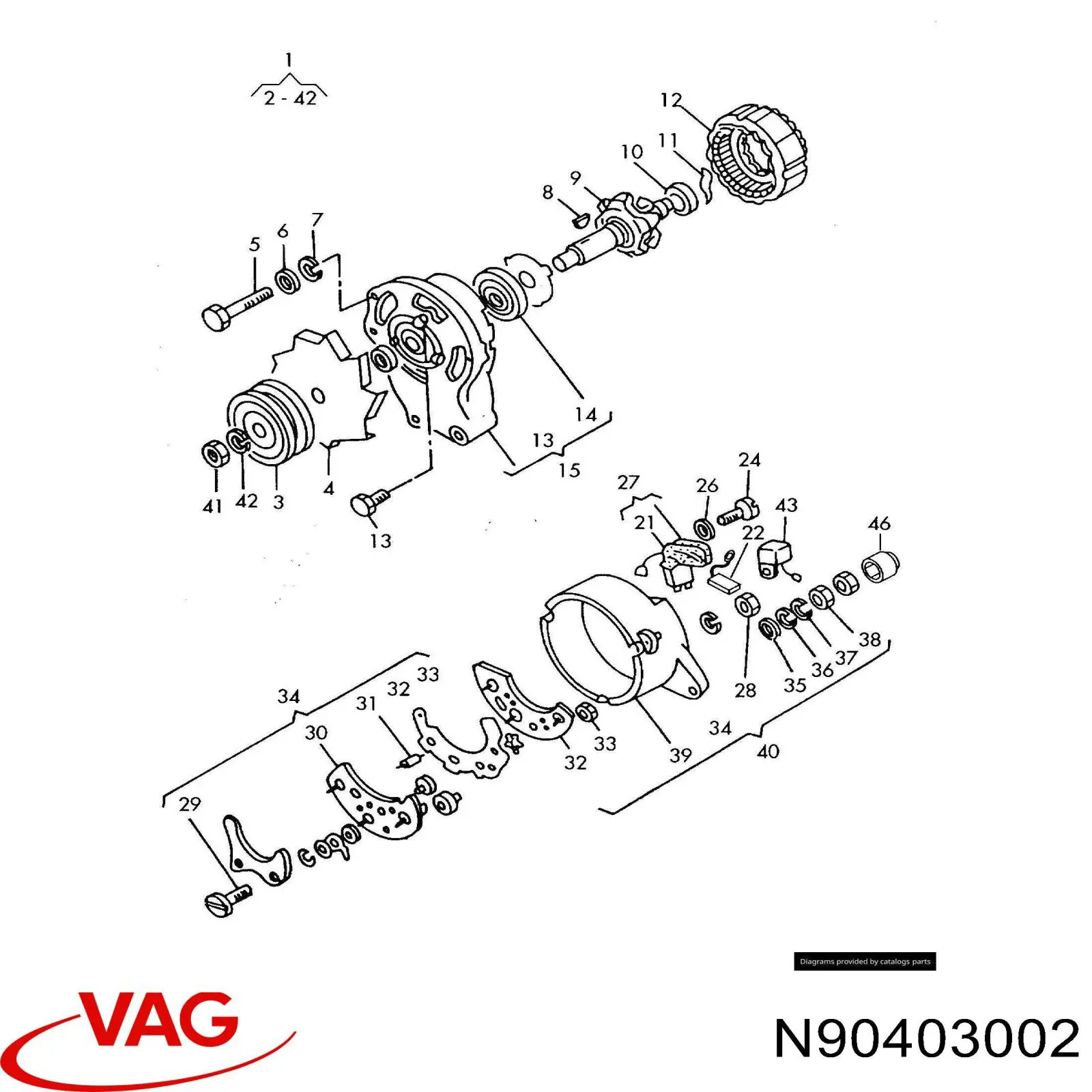 N90403002 VAG 