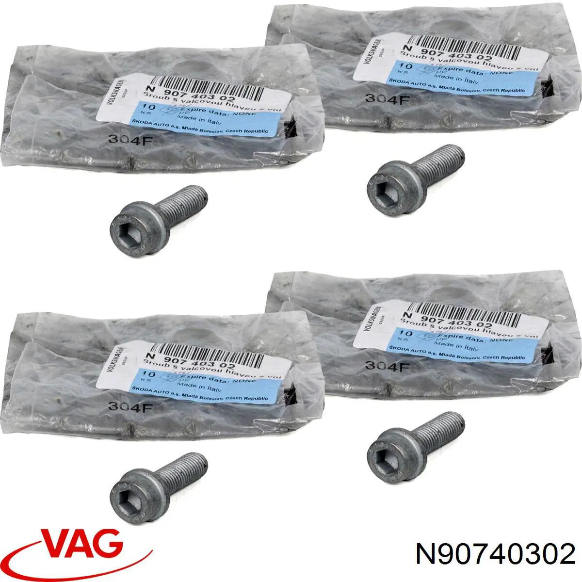 Parafuso do freio de suporte VAG N90740301 preço, a partir de 2,80 USD