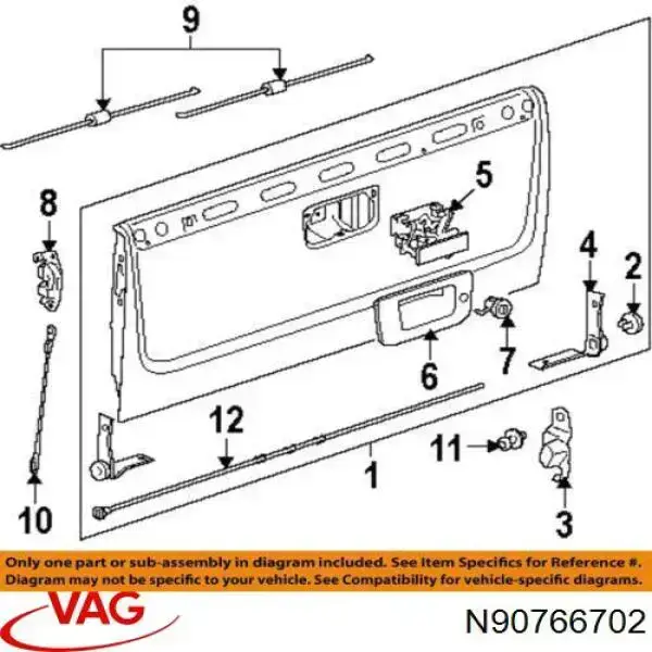  VAG N90766703 preço, a partir de  USD