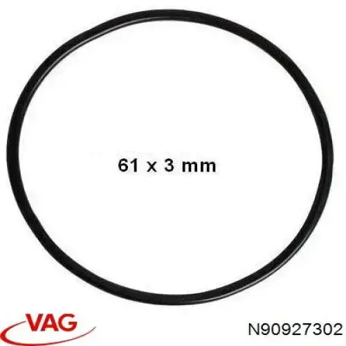Vedante de válvula EGR de recirculação VAG N90927302 preço, a partir de 6,07 USD