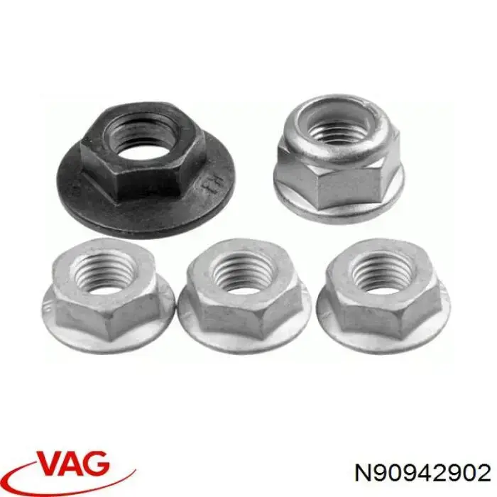 Porca de fixação de tubo de admissão do silenciador (de calças) VAG N90942902 preço, a partir de 2,07 USD