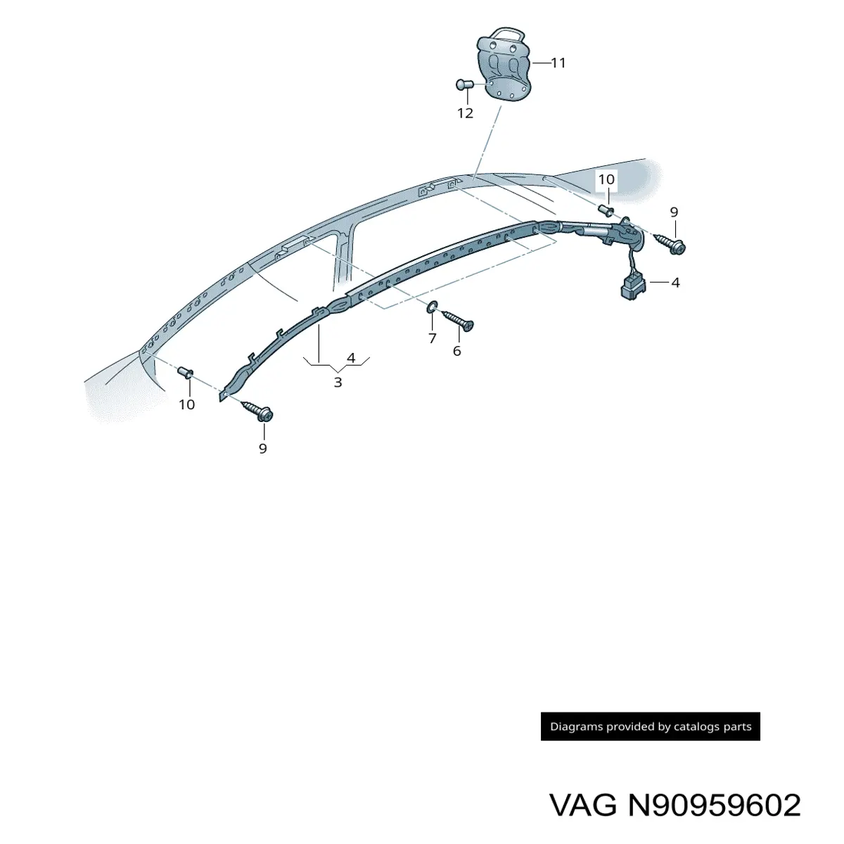  VAG N90959602 preço, a partir de 2,02 USD