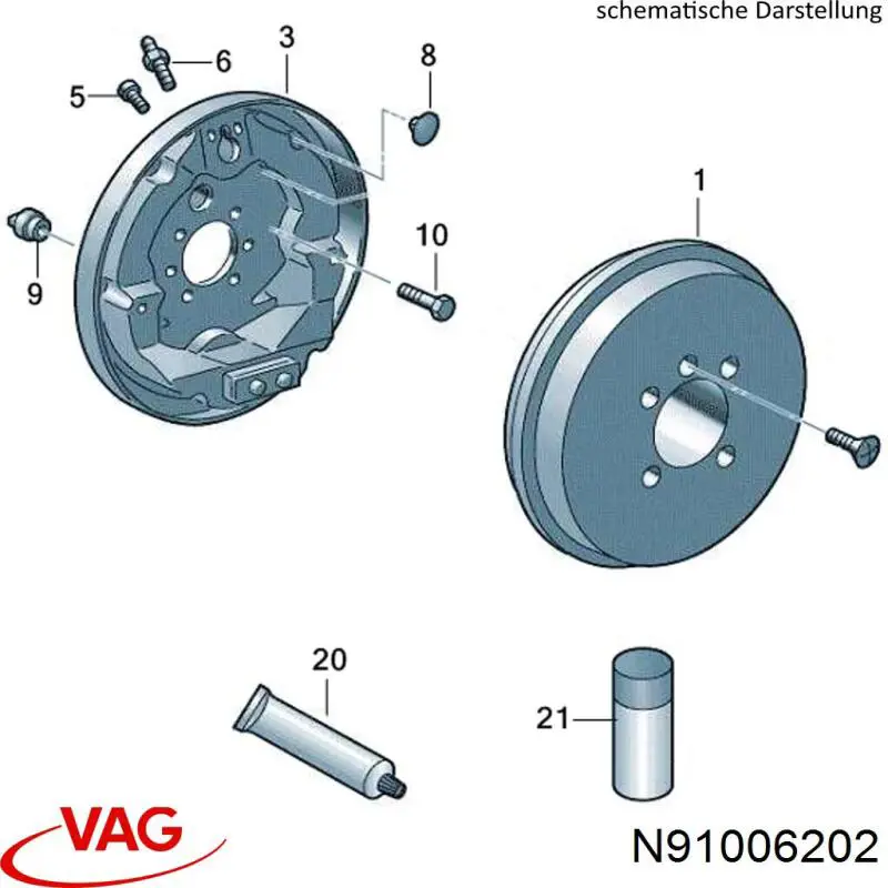  VAG N91006202 preço, a partir de 1,90 USD