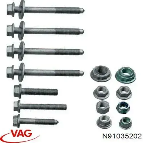 Parafuso do coxim de chassi de carroçaria VAG N91035202 preço, a partir de 9,61 USD