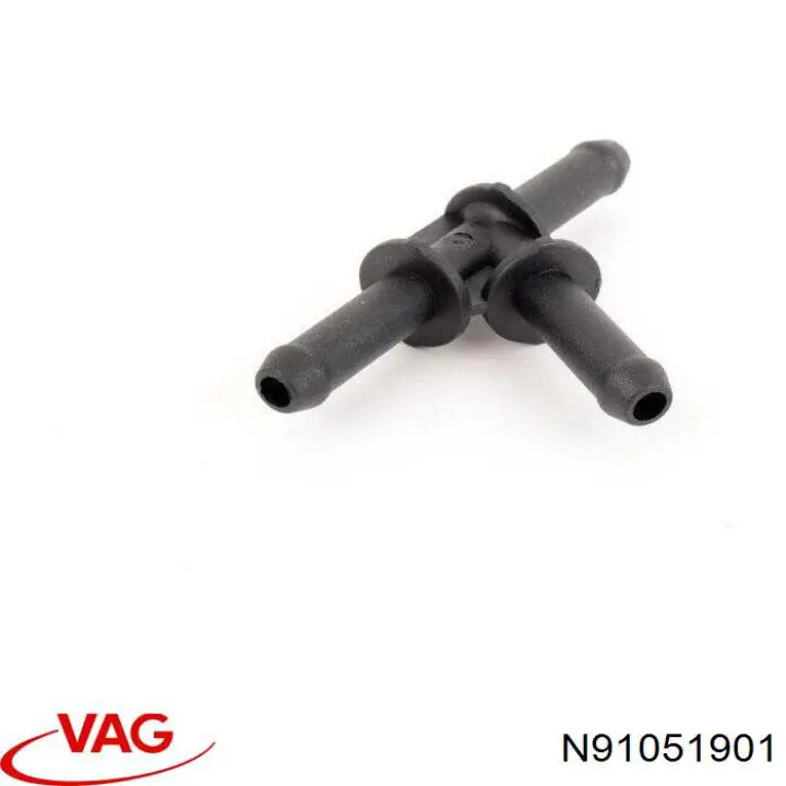 Flange do sistema de esfriamento (união em T) VAG N91051901 preço, a partir de  