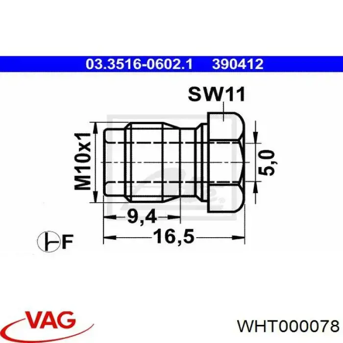 Tubo de ligação de união de tubos de freio VAG WHT000078 preço, a partir de 0,88 USD