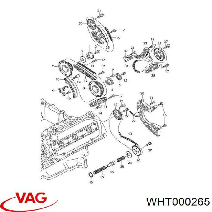  VAG WHT000265 preço, a partir de 17,78 USD
