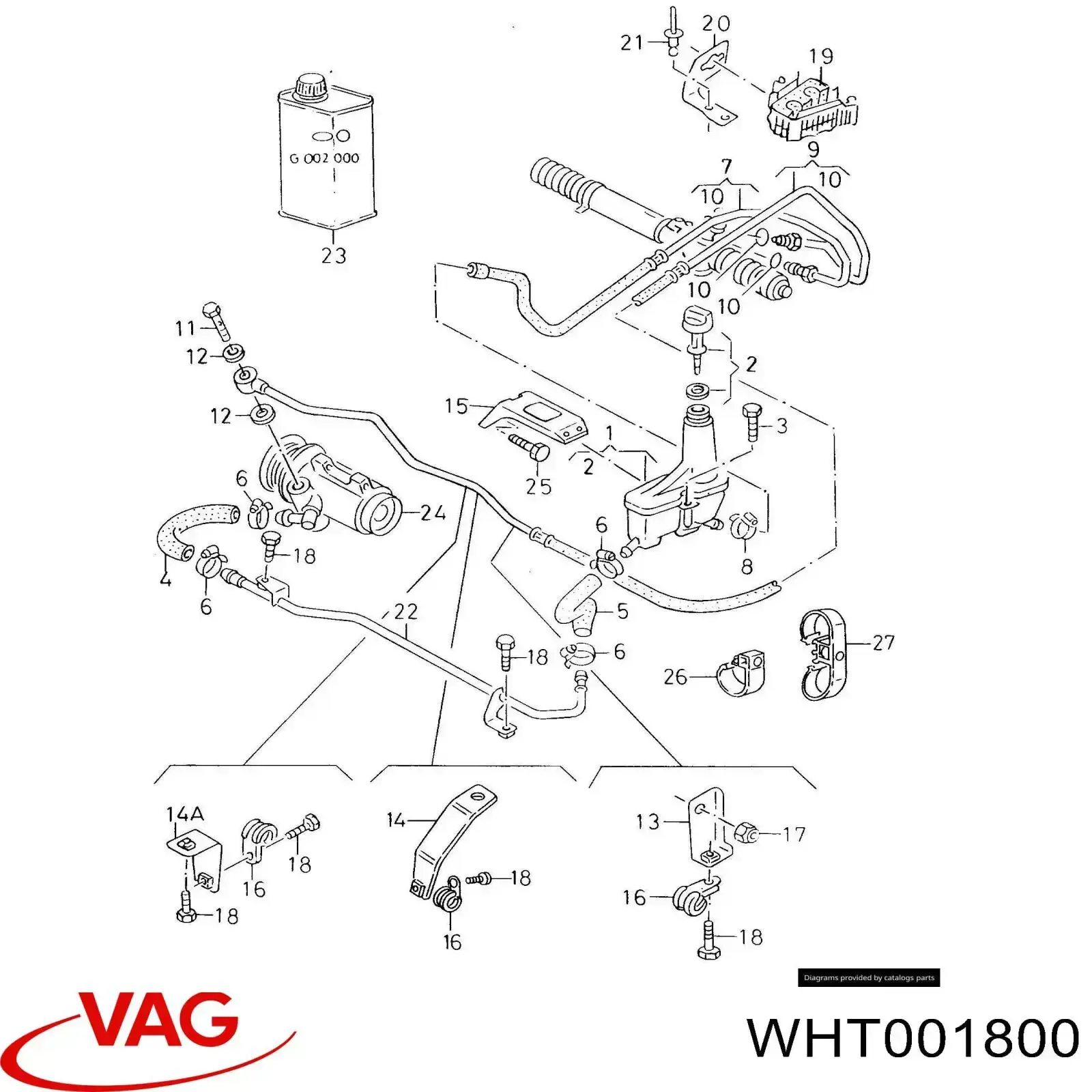  VAG WHT001800 preço, a partir de 14,44 USD