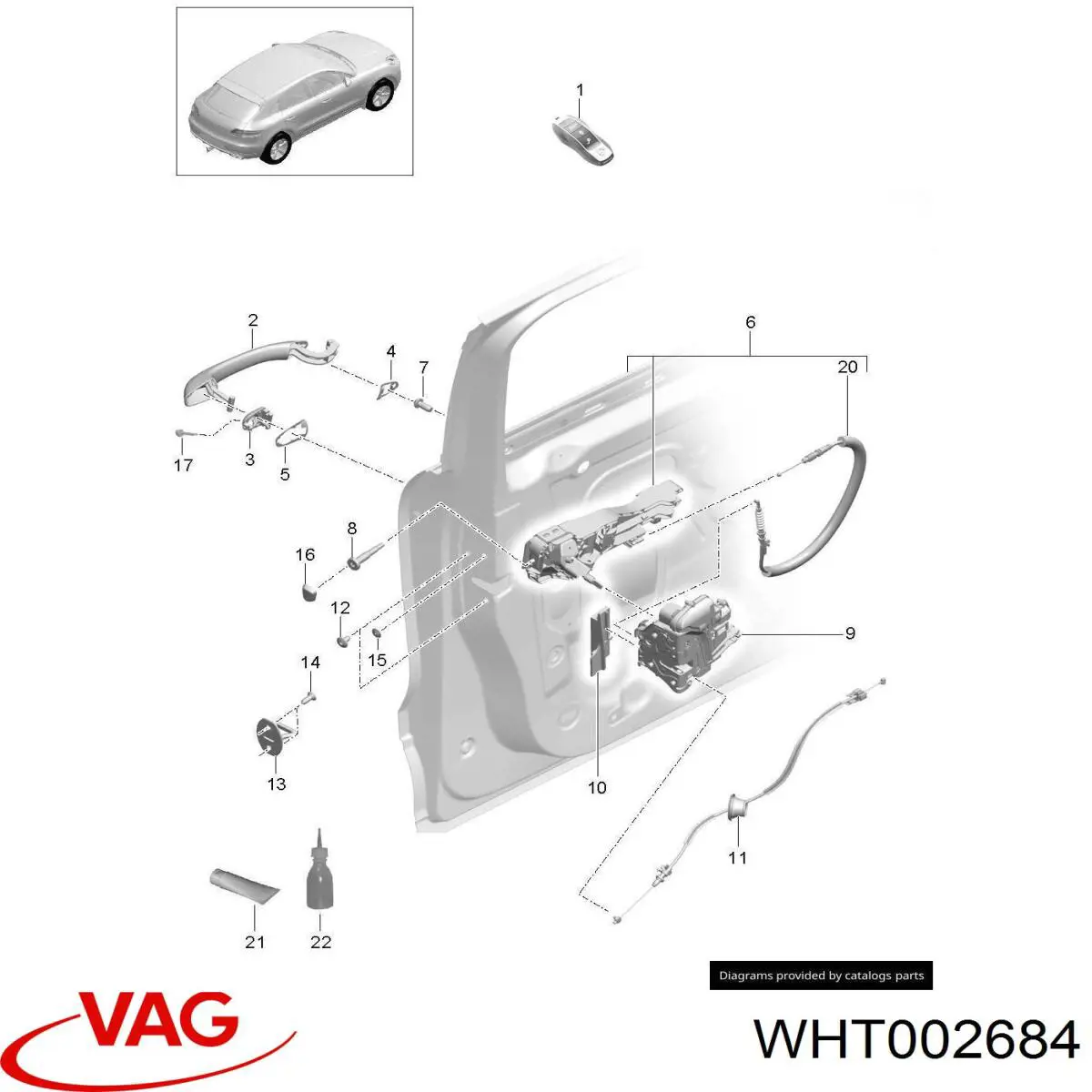  VAG WHT002684 preço, a partir de 2,33 USD