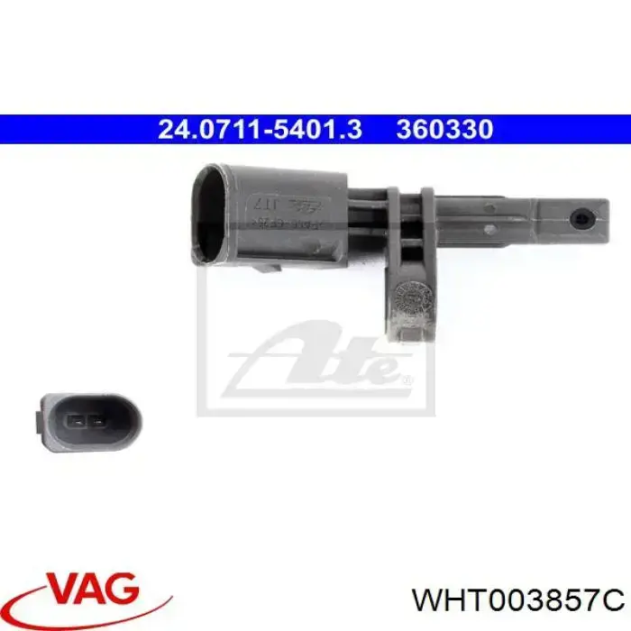 WHT003857C VAG Sensor ABS traseiro esquerdo