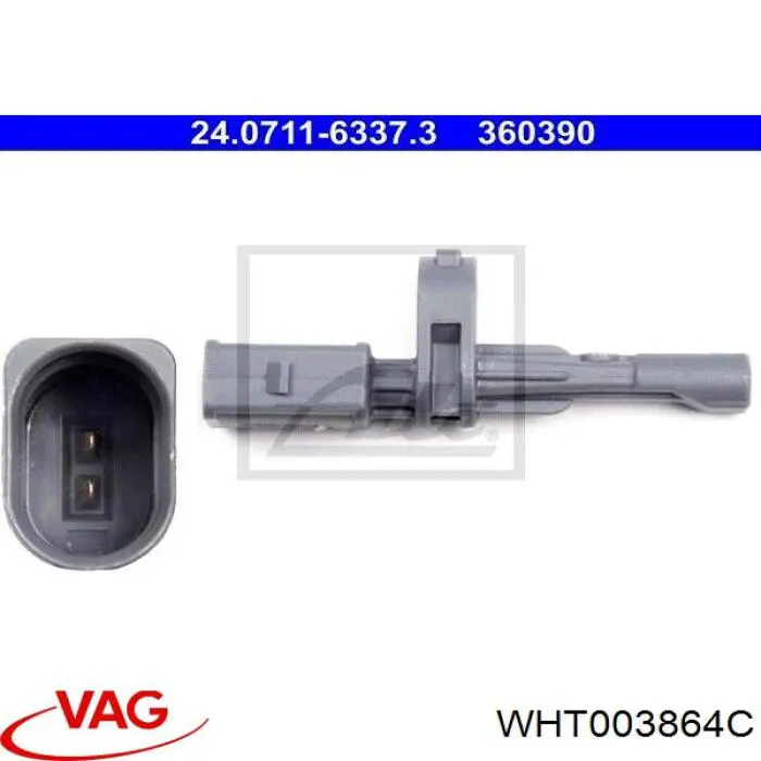 Sensor ABS traseiro VAG WHT003864C preço, a partir de 25,95 USD